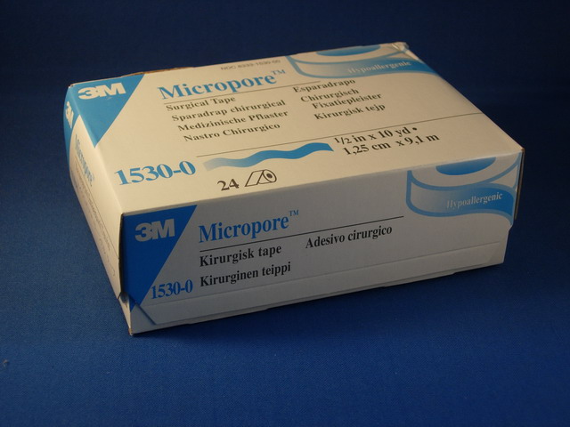 Micropore Surgical Paper Tape 1/2''x 10 yd