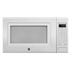 White 1.2 cu. ft. Countertop Microwave