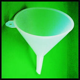 Funnel Large, 8 in. (2 qts.) HDPE