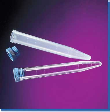 15mL Centrifuge Tube and plug cap, polystyrene