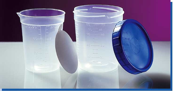 HDPE Sample Cup for BBL Fibrometer