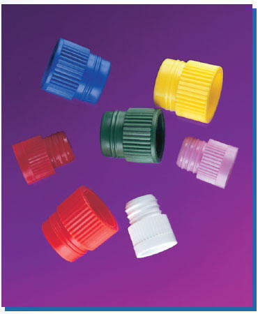 Hollow top plug caps, 12mm, assorted