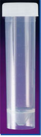 50mL Transport Vial Natural tube w/blue cap (attached) Sterile