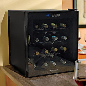 16 bottle touchscreen Wine Refrigerator